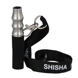 5T. Metal mouthpiece for shisha + lanyard
