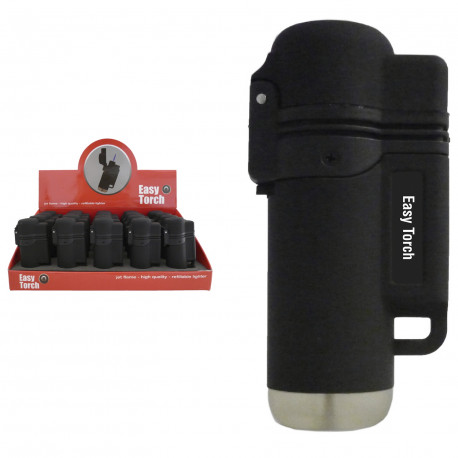 3T. Expositor 20 encendedores turbo jet «Easy Torch»