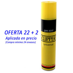 4T. Envase de gas universal Clipper de 300 ml.