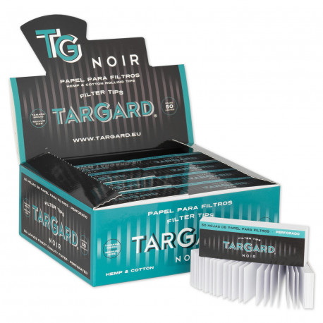 1T. Exp. con 50 libritos de 50 tips perforados para filtro «Tar Gard Noir®»