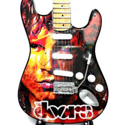3T. Guitarra decorativa en miniatura The Doors