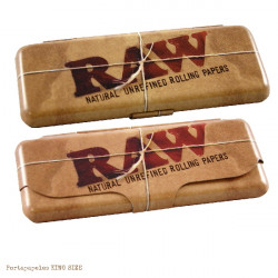 4T. Porta librillos metálico «RAW» tamaño King Size