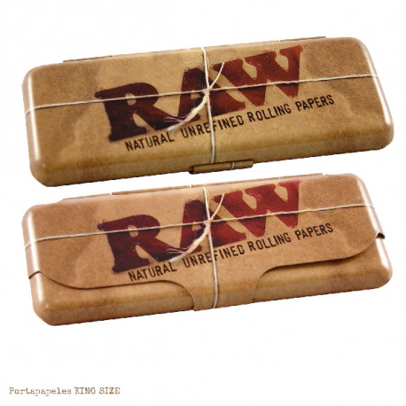 4T. Porta librillos metálico «RAW» tamaño King Size