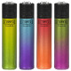 4T. Clipper «CRYSTAL GRADIENT» Exp. 48 encendedores