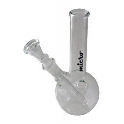 3T. 16 cm Spherical glass bong (waterpipe) «Micro»