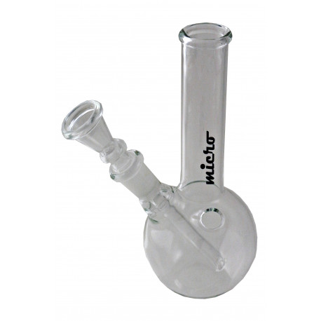 3T. 16 cm Spherical glass bong (waterpipe) «Micro»