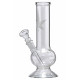 3T. 21 cm. Spherical glass bong (waterpipe) «Leaf»