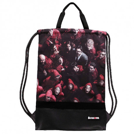 3T. LA CASA DE PAPEL Saco Storm con Asas