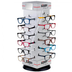 3T. Expositor  24 Gafas de Lectura «Zippo»