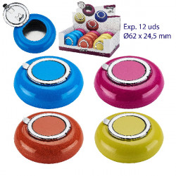 3T. Expositor con 12 ceniceros de bolsillo «Champ»