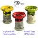 3T. Caja con 6 cazoletas de barro «CANORIA»