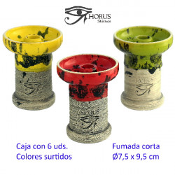 3T. Caja con 6 cazoletas de barro «CANORIA»