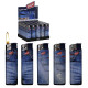 3T. Expositor con 50 encendedores piezo «Prof jeans»