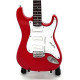 3T. Guitarra decorativa en miniatura réplica Dire Straits - Mark Knopfler