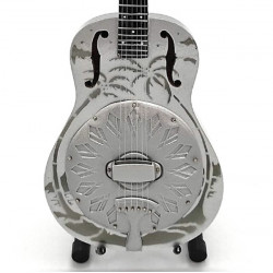 3T. Guitarra decorativa en miniatura réplica Dire Straits - Mark Knopfler