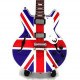 3T. Guitarra decorativa en miniatura réplica Oasis - Noel Gallagher