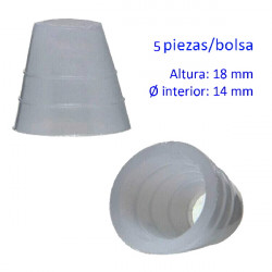 3T. Bag with 100 Rubber connectors for large shisha