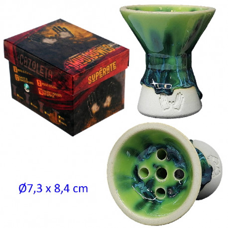 3T. Cazoleta de barro blanco «Tempo Jade» alta calidad