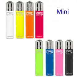 4T. Display with 48 Mini lighters «Clipper» «SOLID»