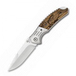 3T. 8,5 cm. hoja Navaja Albainox caza Pez madera c/bloqueo