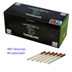 1T. 300 Tubes cigarette «Tar Gard». Package with 40 boxes.