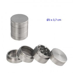 5T. Ø 3 cm. Grinder metal plata 4 partes