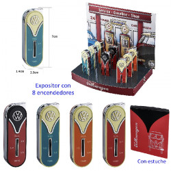 3T. Expositor con 8 encendedores piezo «VW»