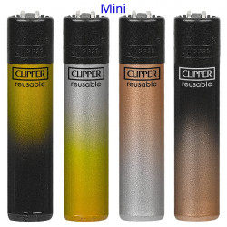 4T. Mini «Clipper» «CRYSTAL GRADIENTE PREMIUM» Exp. 48 encendedores