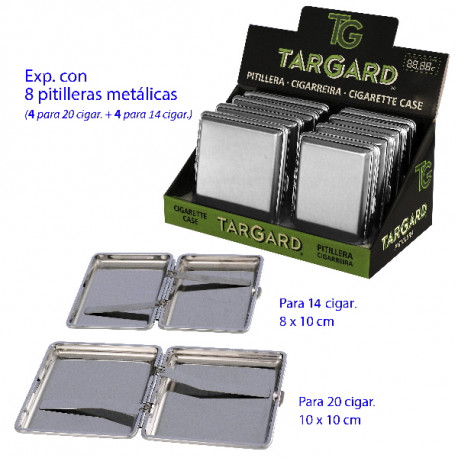 1T. Expositor con 8 pitilleras «TG» para 14 & 20 cigarrillos