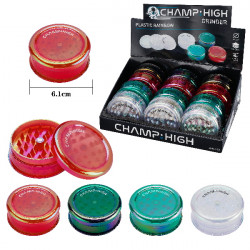 3T. Expositor con 12 Grinders acrílicos «Champ-High»