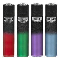 4T. Clipper «BLACK CRYSTAL GRADIENT»  Exp. 48 encendedores