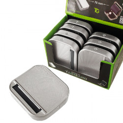 1T. 70mm.expositor con 8 máquinas metálicas para liar cigarrillos