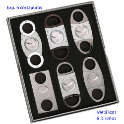 3T. Caja con 6 Cortapuros diseños surtidos