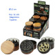 3T. Ø5,5 cm. Expositor con 12 Grinders metal/plastico 3 partes