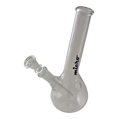 3T. 16 cm. Spherical glass bong (waterpipe) «Micro»