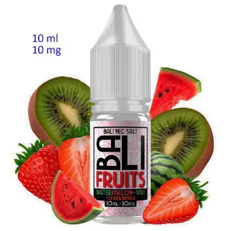 3T. 10ml 10 mg. Watermelon + Kiwi + Strawberry Sales de nicotina «KING CREST»