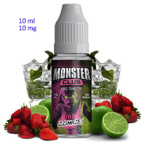 4T. 10ml 10 mg. Oh Zombie  Sales de nicotina «MONSTER CLUB»