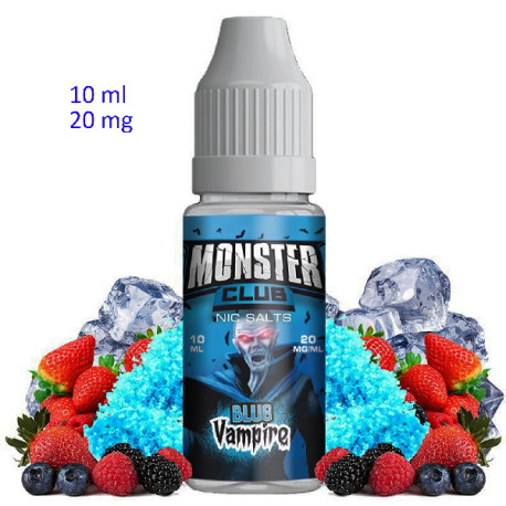 4T. 10ml 20 mg. Blue Vampire Sales de nicotina «MONSTER CLUB»