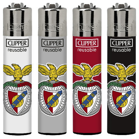 4T. Clipper «BENFICA 1» Exp. 48 encendedores