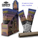 3T. «El Chapo» Hemp Wrap La Colombiana  Exp. 25 packs de 2 hojas  de papel aromatizado