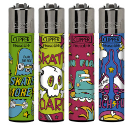 4T. Clipper «ROLLING ON FIRE» Exp. 48 encendedores