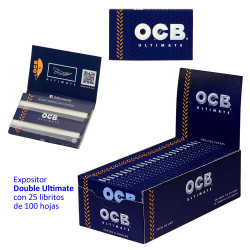 4T. «OCB» doble Ultimate Expositor 25 libritos de 100 hojas