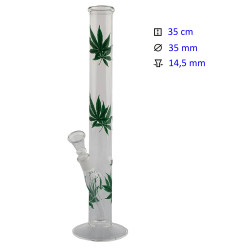 3T. 35 cm Bong de cristal