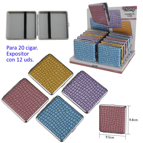3T. Expositor con 12 pitilleras «Champ» para 20 cigarrillos