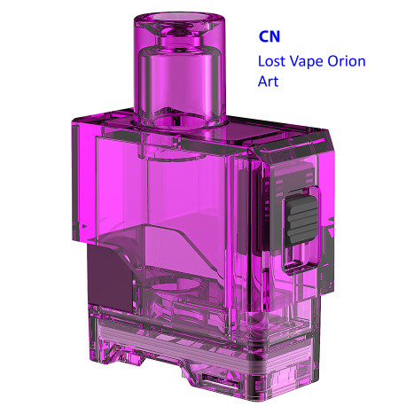 4T. Pod Purple Clear para Lost Vape Orion Art