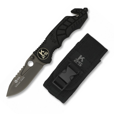 3T. 8,5 cm. hoja Navaja Albainox black coated K25