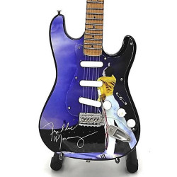 3T. Guitarra decorativa en miniatura réplica Queen