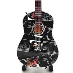 3T. Guitarra decorativa en miniatura réplica The Beatles