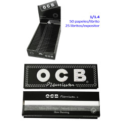 4T. «OCB» Premium 1. 1/4 display 25 booklets of 50 leaves