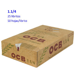 4T. «OCB» 1.1 / 4 organic display with 25 roling paper booklets